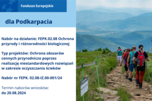 Nabór nr FEPK. 02.08-IZ.00-001/24 tryb konkurencyjny